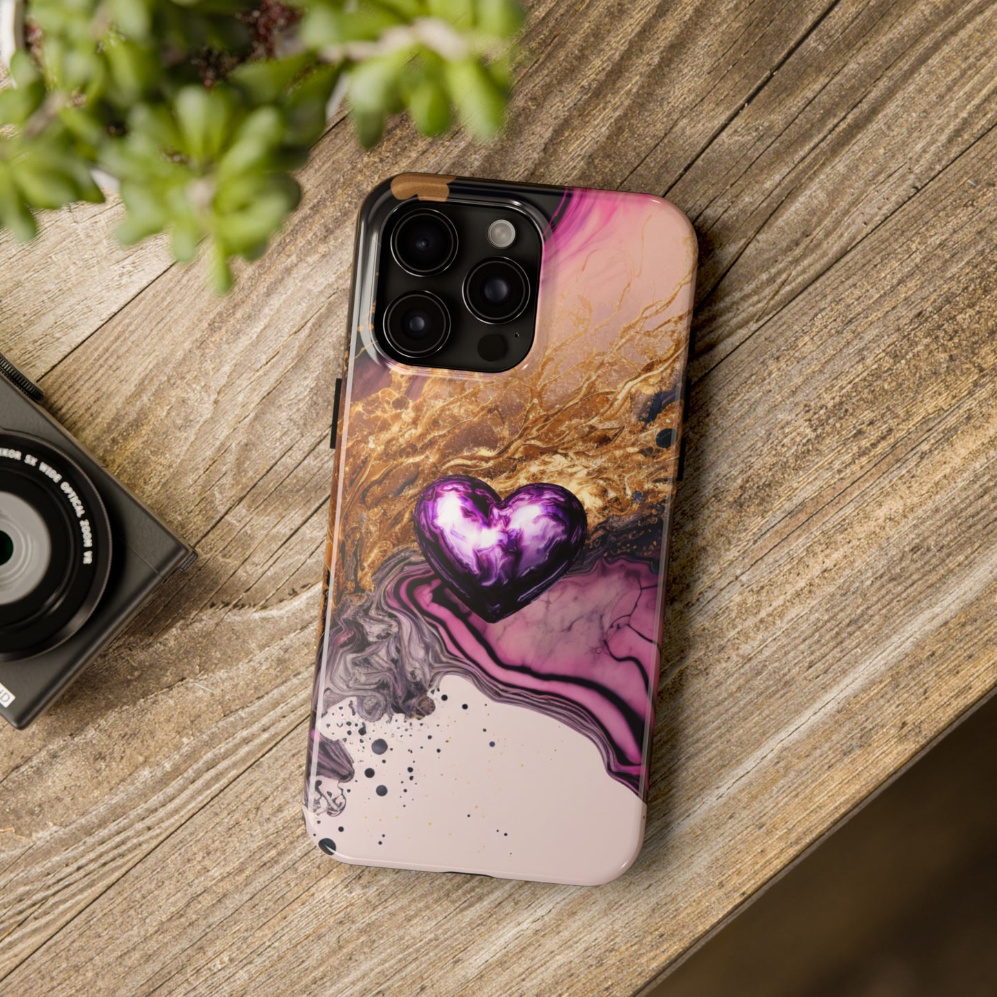 Glass Heart (Tough Phone Case)