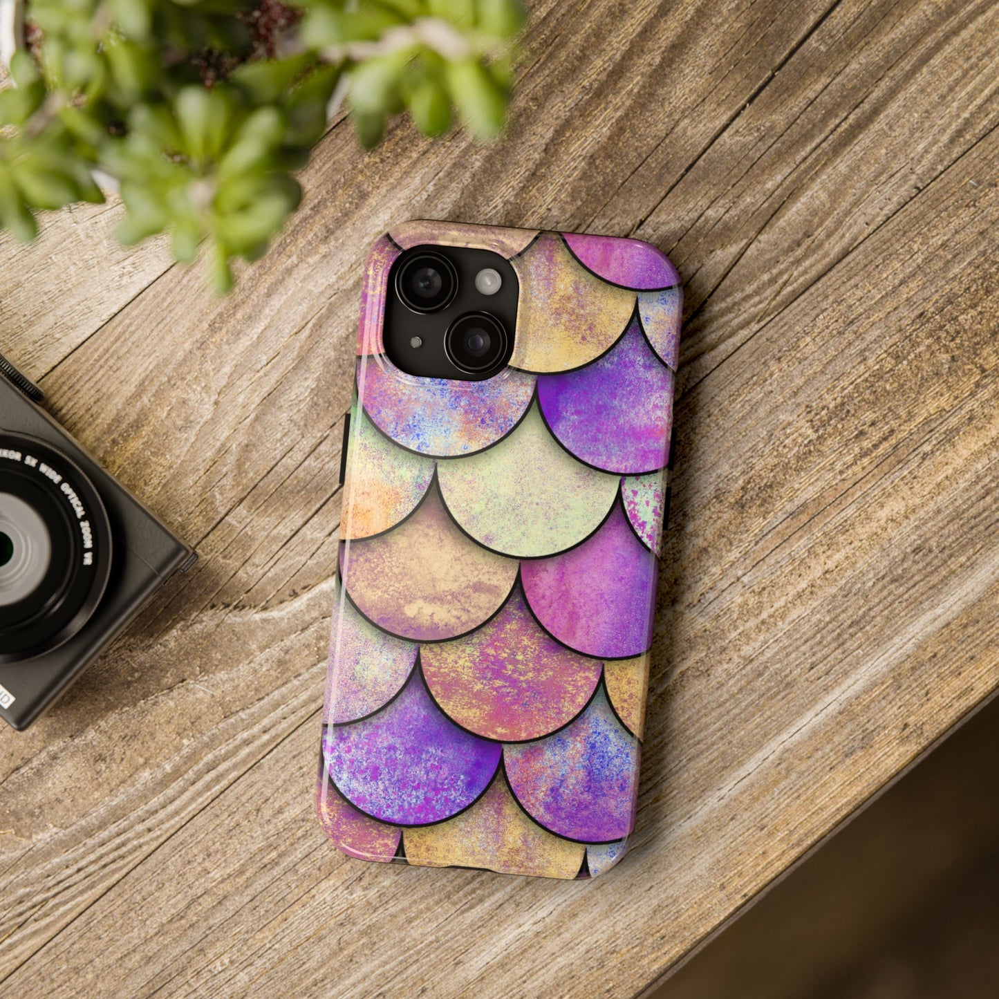 Galactic Mermaid Scales (Tough Phone Case)