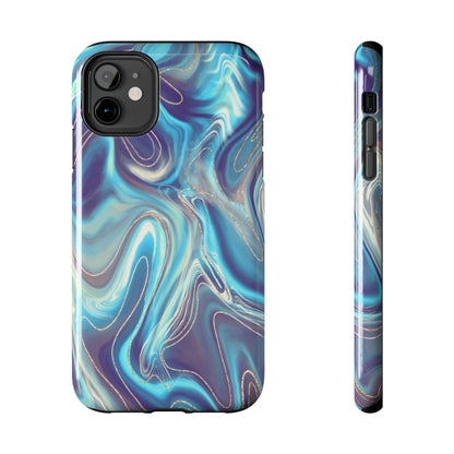 Aurora Swirl Impact-Resistant Phone Case