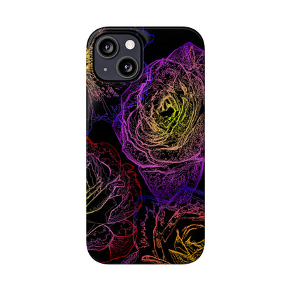 Cosmic Flower (Slim Phone Cases)