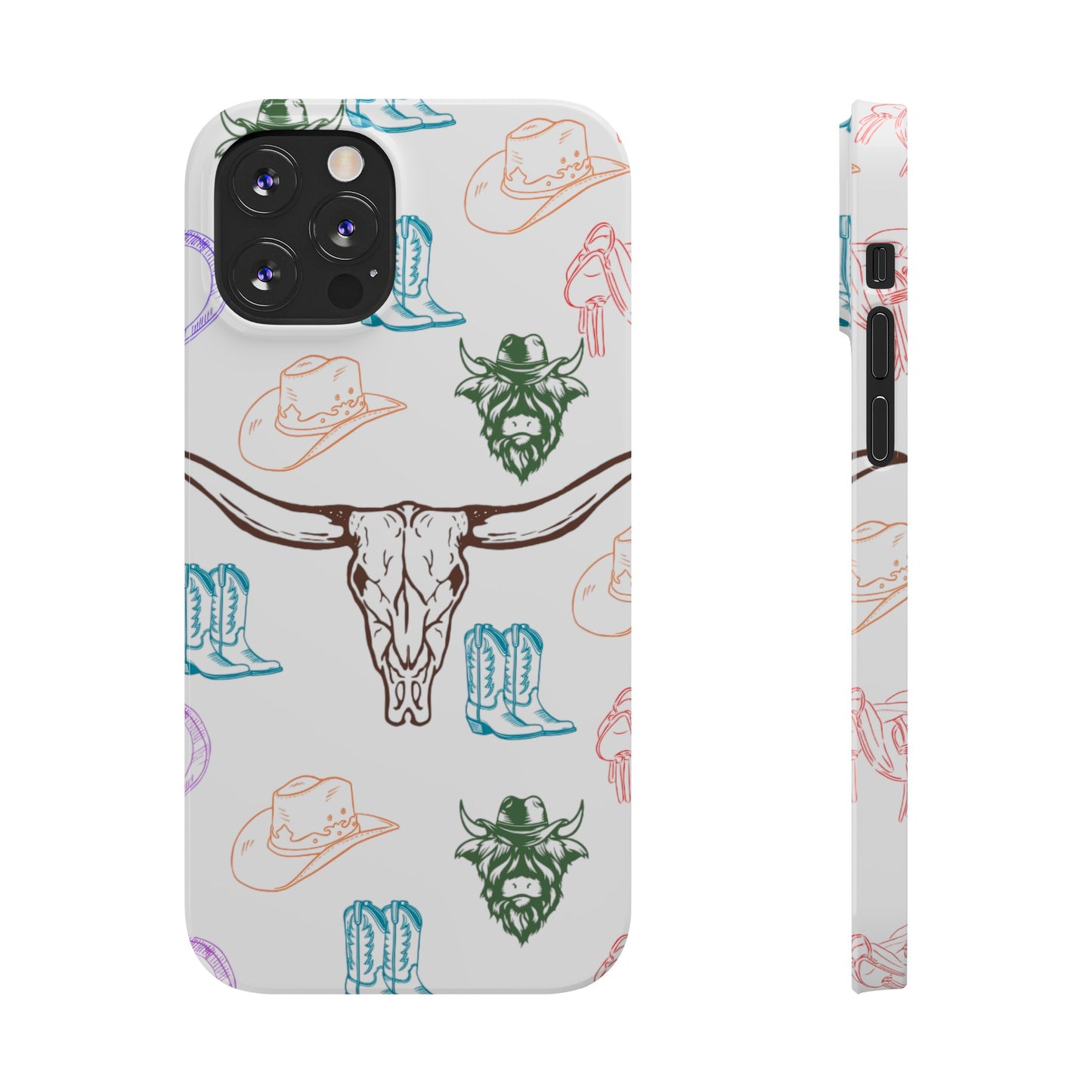 CowGirl World (Slim Phone Cases)