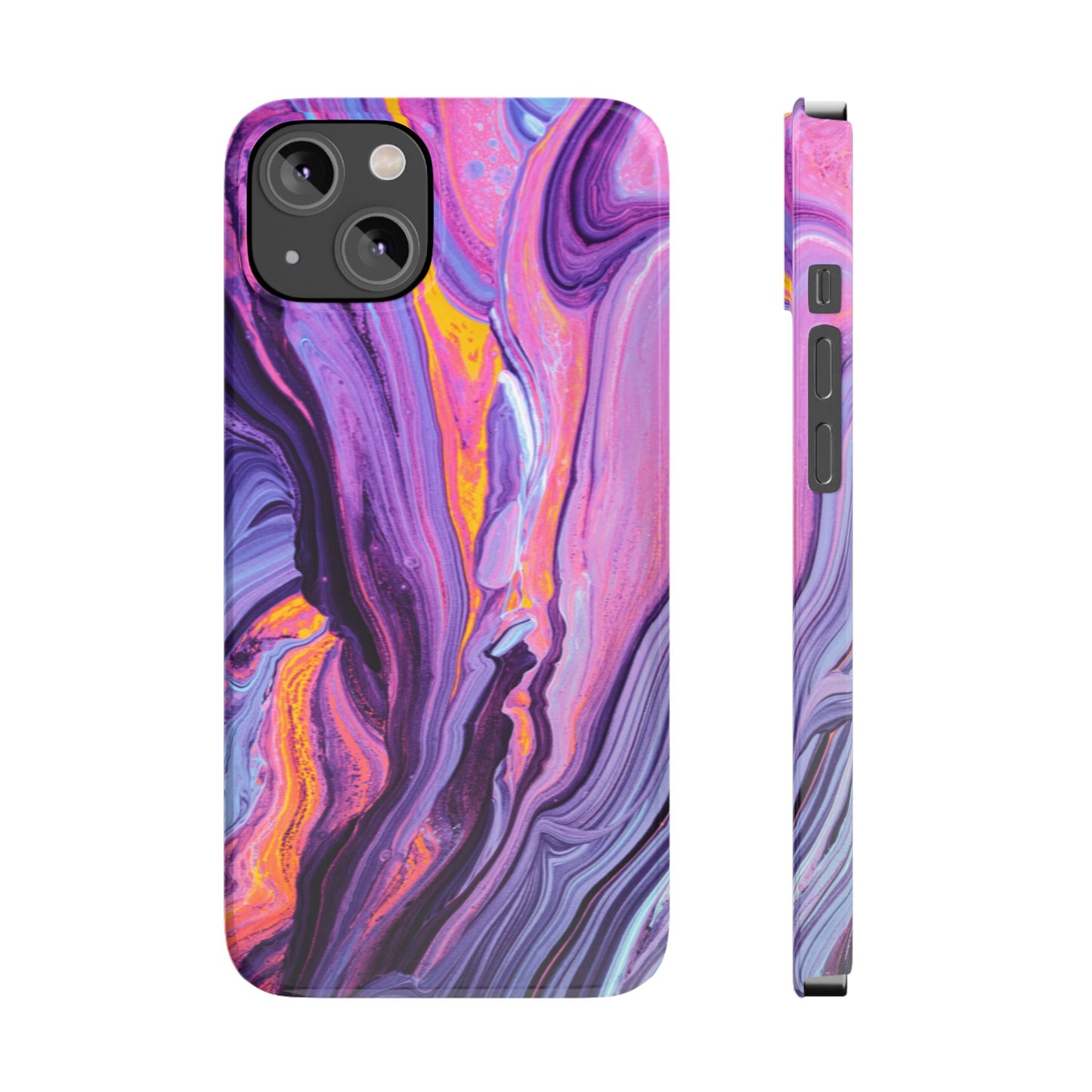 Psychedelic Swirl Ultra-Slim Phone Case for iPhone