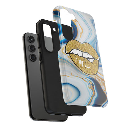 Marbled Kiss (Tough Phone Case)