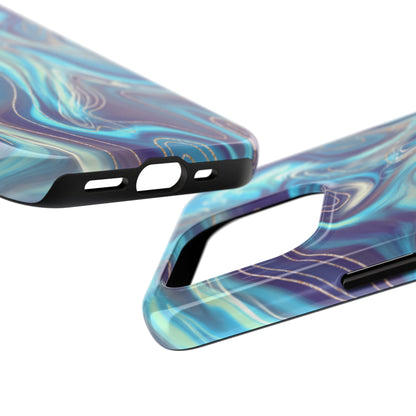 Aurora Swirl Impact-Resistant Phone Case