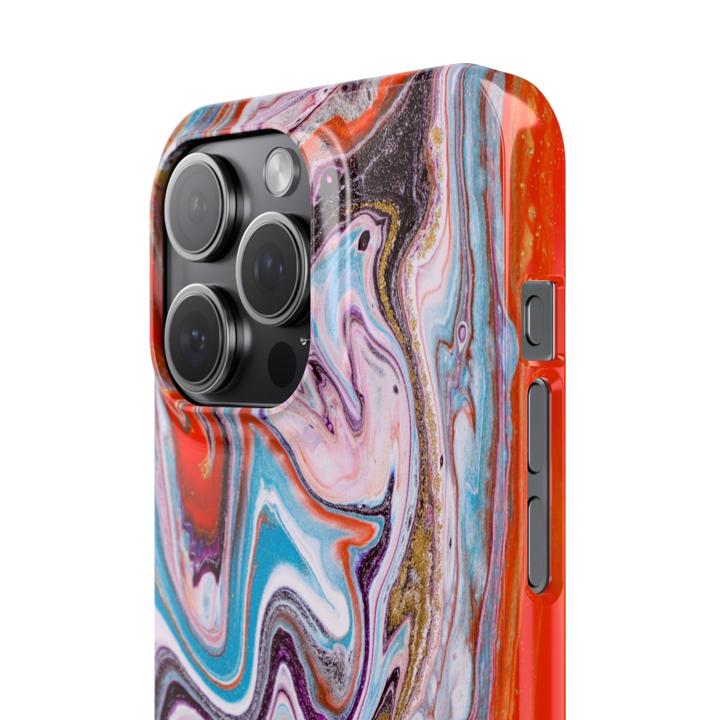 Abstract Elegance Marbled Phone Case - Slim and Protective