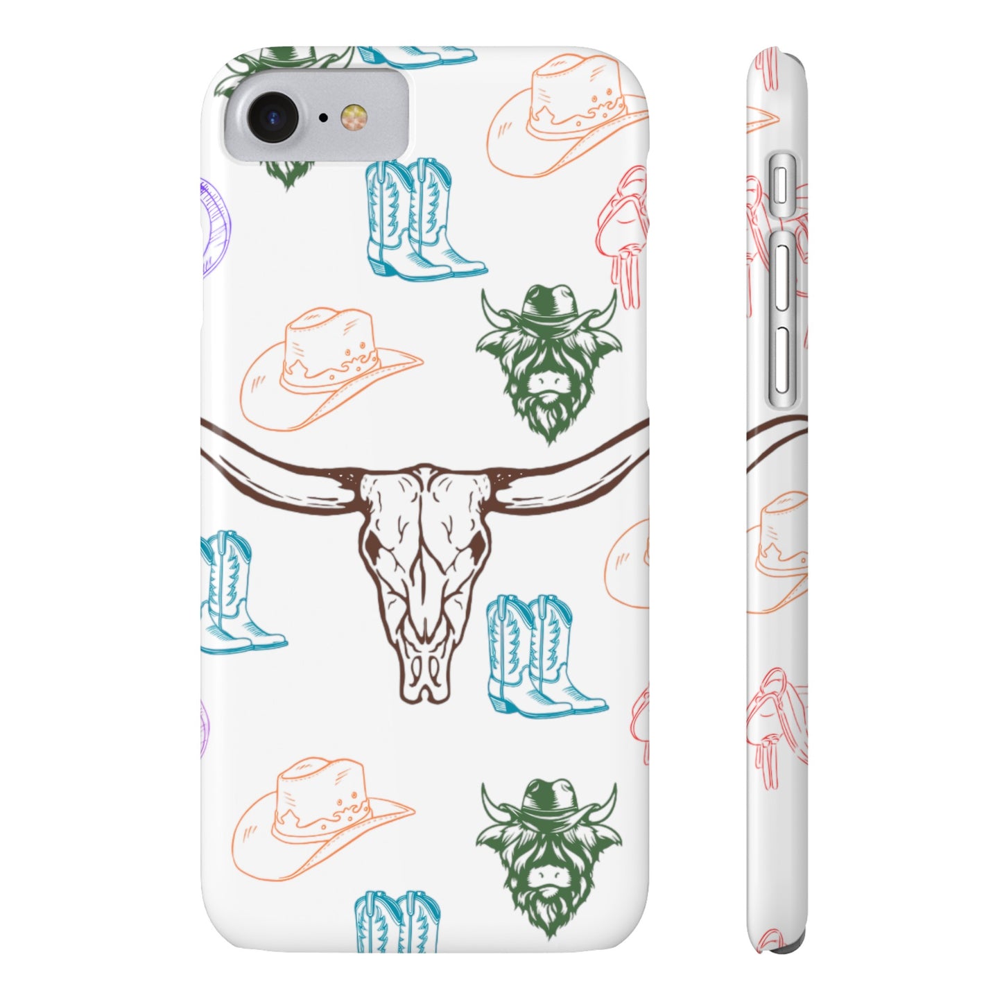 CowGirl World (Slim Phone Cases)