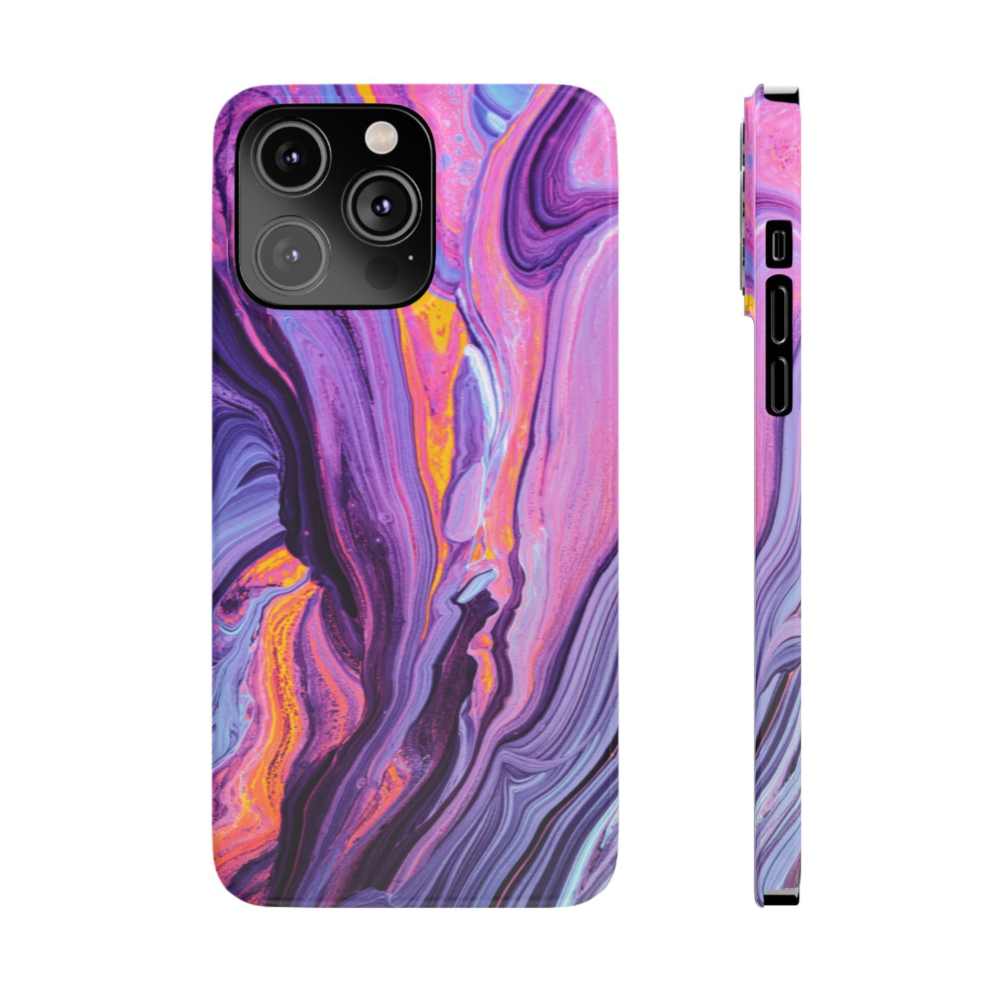 Psychedelic Swirl Ultra-Slim Phone Case for iPhone