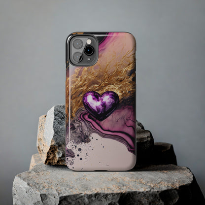 Glass Heart (Tough Phone Case)