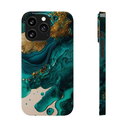 Abstract Geometric Bliss Slim Phone Case