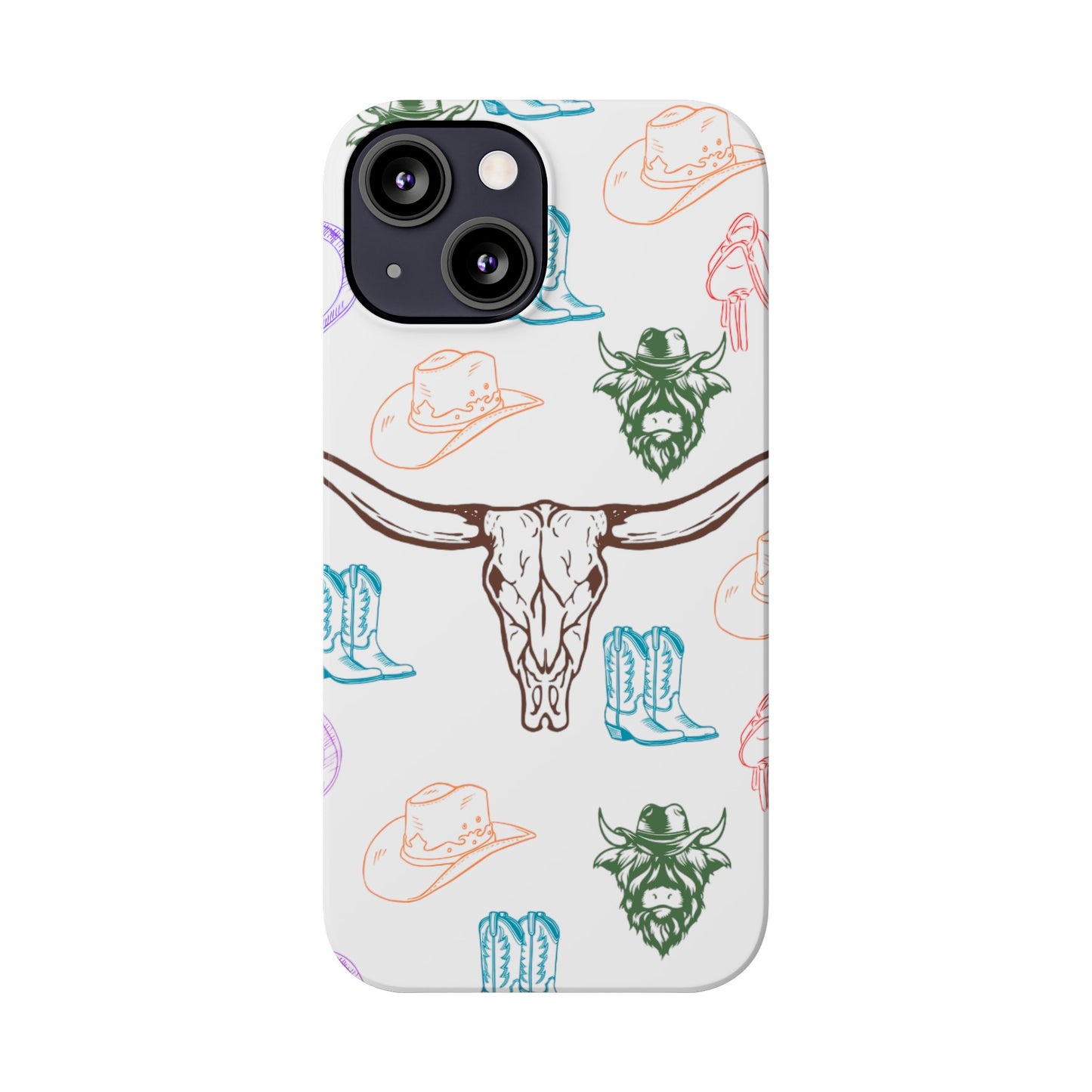 CowGirl World (Slim Phone Cases)