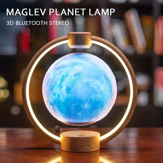 Maglev Moon Light Bluetooth Speaker 3D